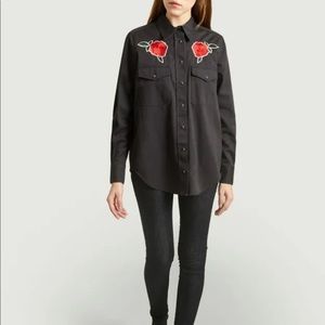 Lacoste L!ve Rose Button Down